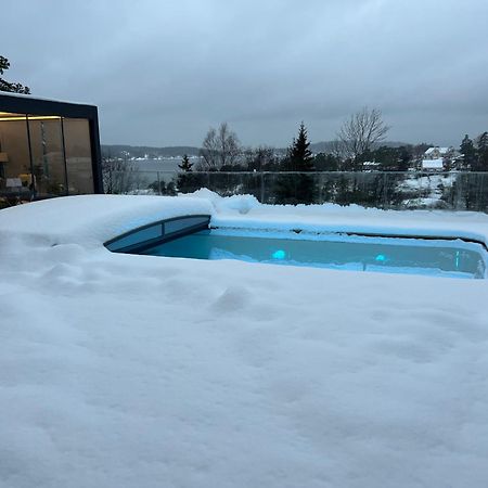 Leilighet I Sorlandshus I Son - Sjoutsikt - Naer Son Spa Exteriör bild