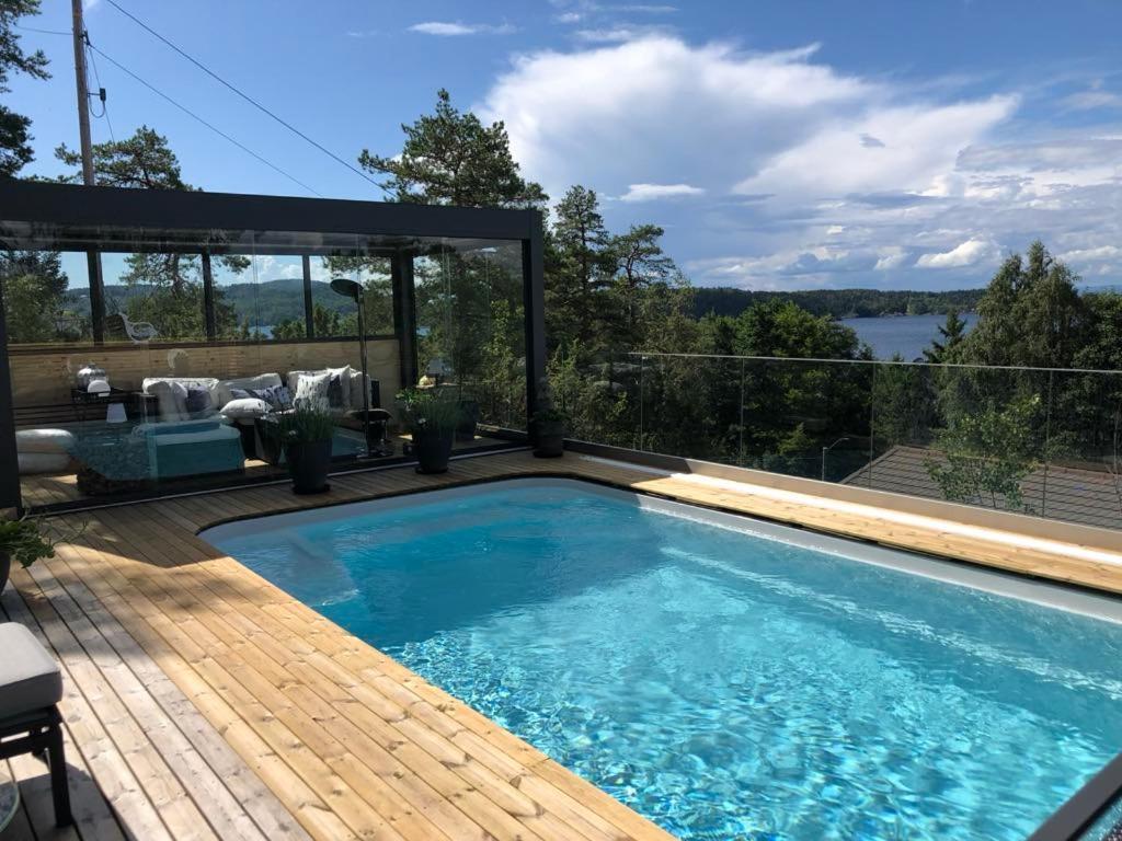 Leilighet I Sorlandshus I Son - Sjoutsikt - Naer Son Spa Exteriör bild